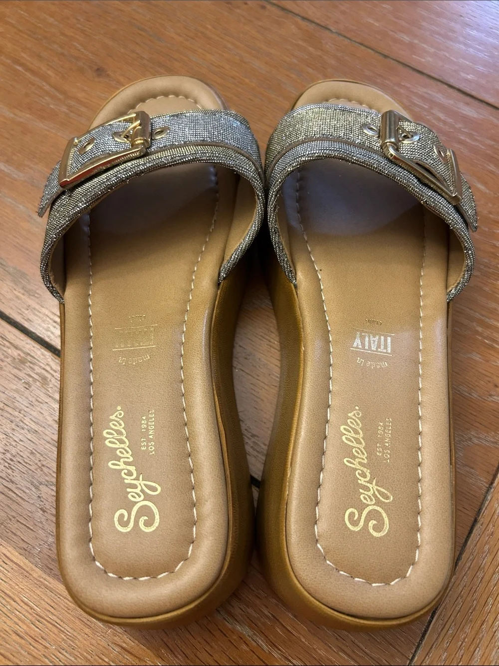 Seychelles Cherry Platform Slide On Sandals